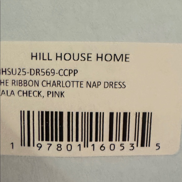 Hill House Pink & Red Mini Dress with Patterned Tie Straps - Picture 9 of 13